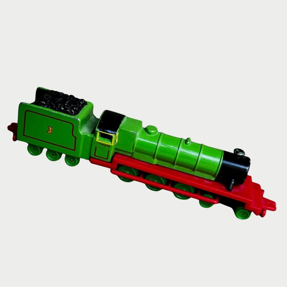 Vintage Henry #3 1984 ERTL Metal Diecast Thomas the Tank Engine & Friends Train
